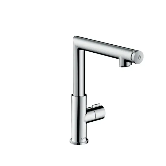 Axor Uno Смеситель для раковины вентильный высокий с донным клапаном на 1 отверстие, цвет: хром 45016000