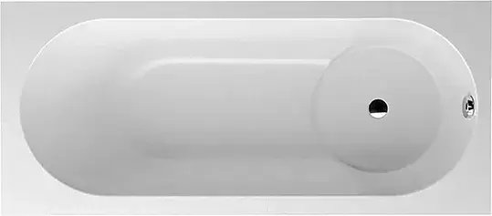 Villeroy & Boch Libra Ванна из Quaril 180x80 см, цвет Alpin UBQ180LIB2V-01