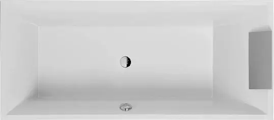 Villeroy & Boch Squaro Ванна из Quaril 170х75 см, цвет Alpin UBQ170SQR2V-01