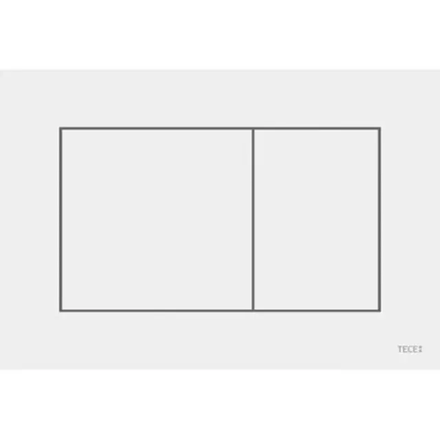 Tece Now Кнопка смыва для унитаза, пластик, цвет: белый 9240400