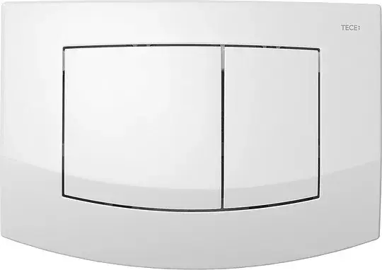 Tece Ambia Кнопка смыва для унитаза с антибактериальным покрытием, пластик, цвет: белый 9240240