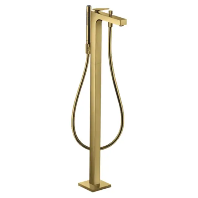 Axor Citterio Смеситель для ванны напольный, однорыч., с рычаговой рукояткой, цвет: полир. золото 39440990