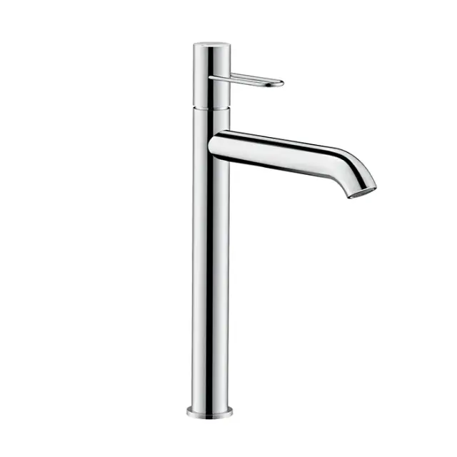 Axor Uno Смеситель для раковины высокий на 1 отверстие с донным клапаном, цвет: хром 38034000