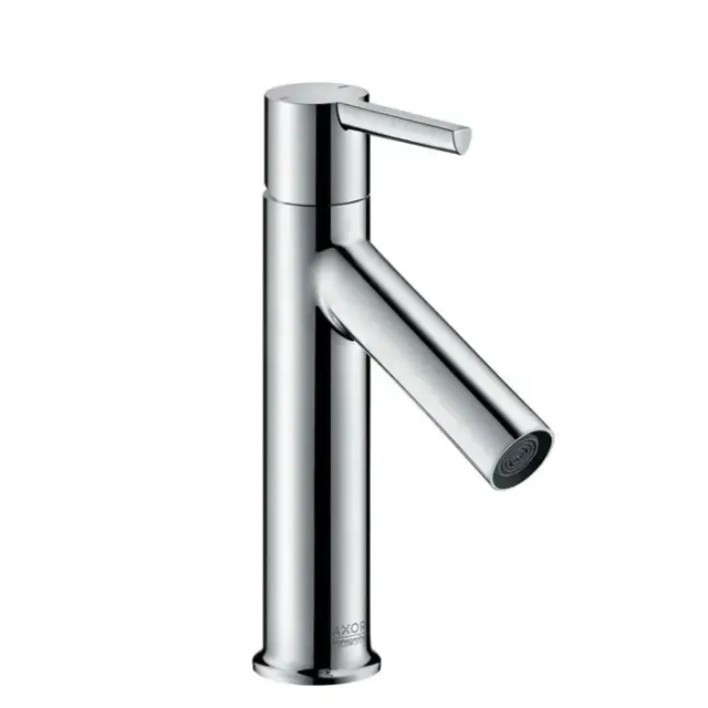 Axor Starck Смеситель для раковины однорычажный на 1 отверстие с донным клапаном, цвет: хром 10001000