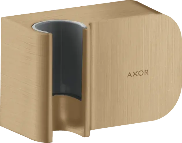 Axor One Porter Шланговое подключение с держателем, цвет: шлифованная бронза 45723140