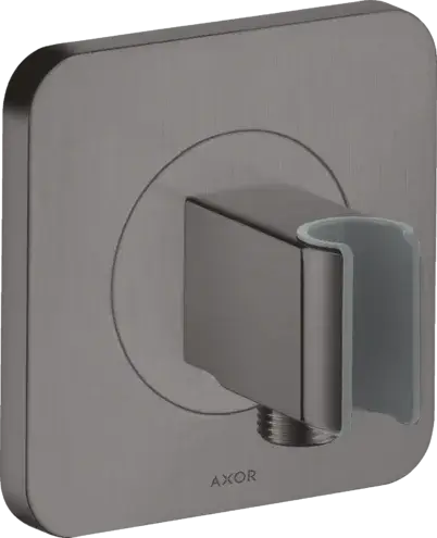 Axor Citterio E Porter Softcube Шланговое подключение, внешняя часть, цвет: шлифованный черный хром 36724340