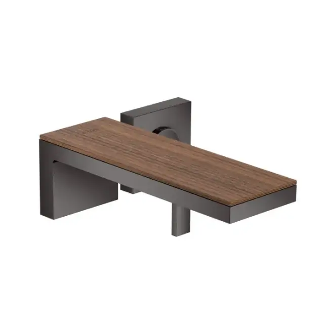 Axor MyEdition Смеситель для раковины встраиваемый внешняя часть, с д/к, цвет: полир. черный хром 47062330