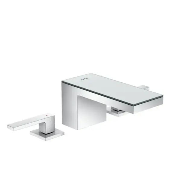 Axor MyEdition Смеситель для раковины двухвентильный на 3 отверстия с донным клапаном, цвет: хром 47050000