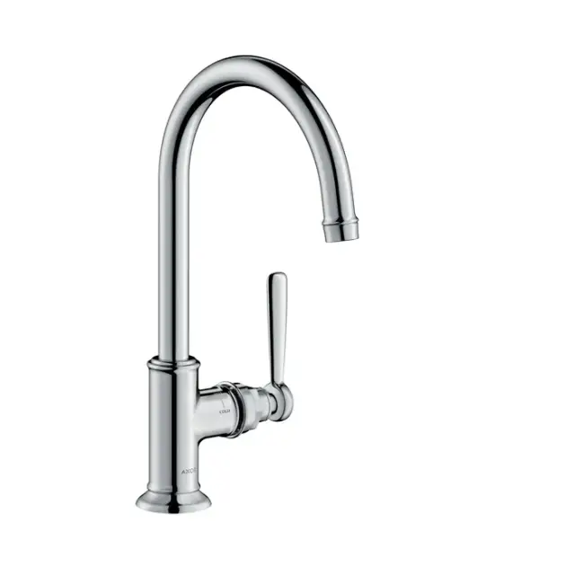 Axor Montreux Смеситель для раковины высокий на 1 отверстие с донным клапаном, цвет: хром 16518000