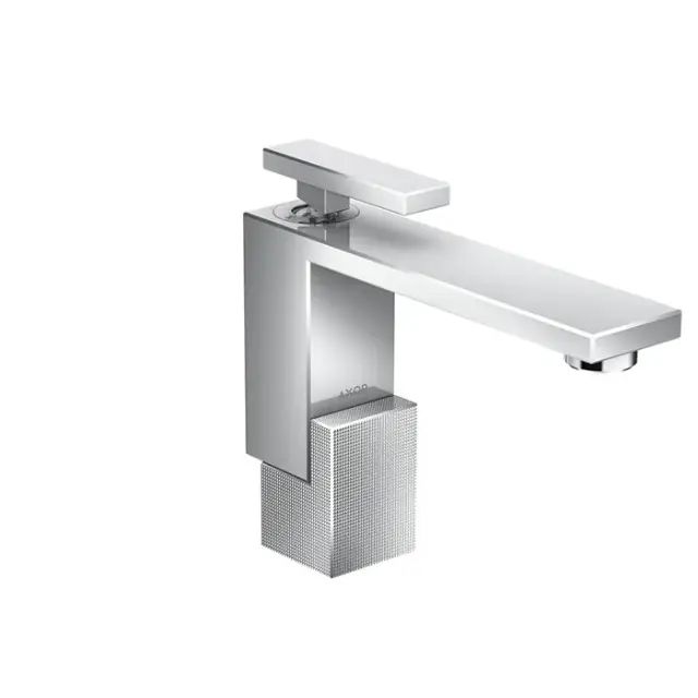 Axor Edge Смеситель для раковины однорычажный на 1 отверстие с донным клапаном, цвет: хром 46011000