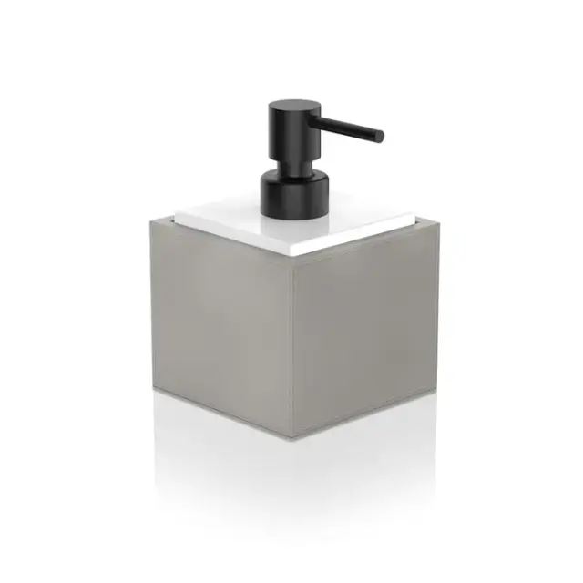 Decor Walther Brownie Дозатор для жидкого мыла, настольный, керамическая колба, цвет: черный 0937249