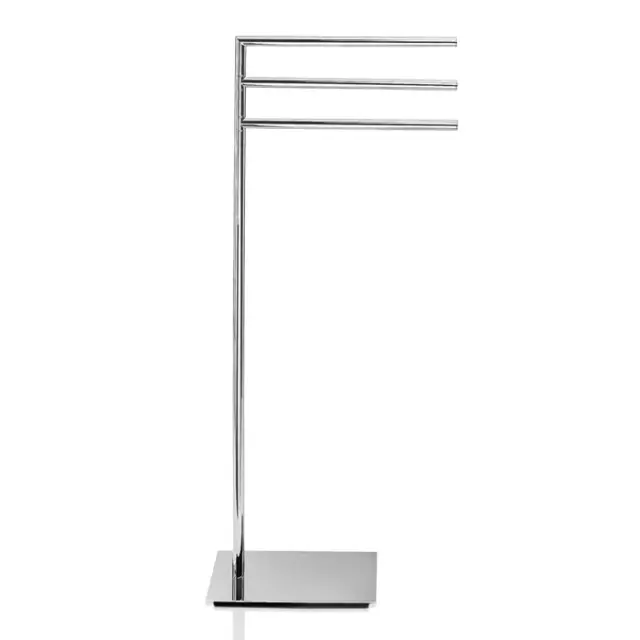 Decor Walther Straight 3 Стойка-полотенцедержатель 38xh89 см, напольная, цвет: хром 0504100