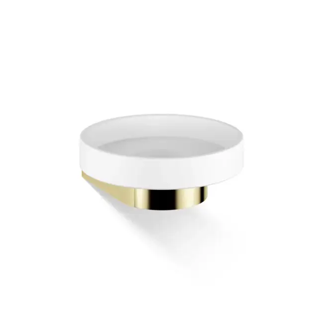 Decor Walther Century WSS Мыльница с керамической чашей, подвесная, цвет: золото матовое 0585820