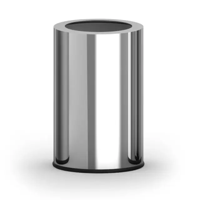 Decor Walther Rooms Ведро для мусора 20,5х32,5 cм, с вставкой из нерж. стали, цвет: хром 0615000