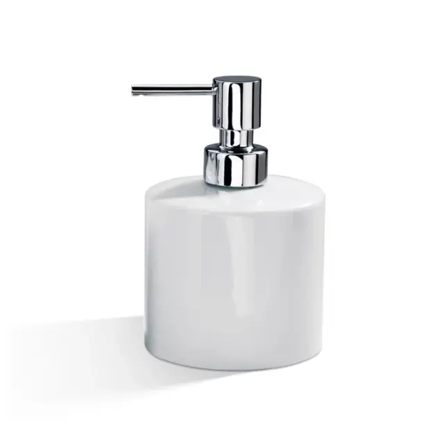Decor Walther Porzellan DW 520 Дозатор для мыла, настольный, фарфор, цвет: хром 0844100