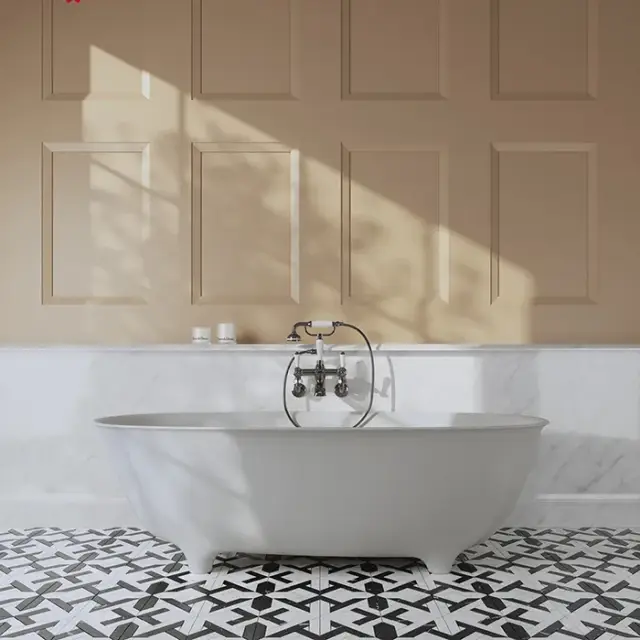 Devon&Devon Dove Ванна отдельностоящая на ножках, цвет белый DOVEFSG