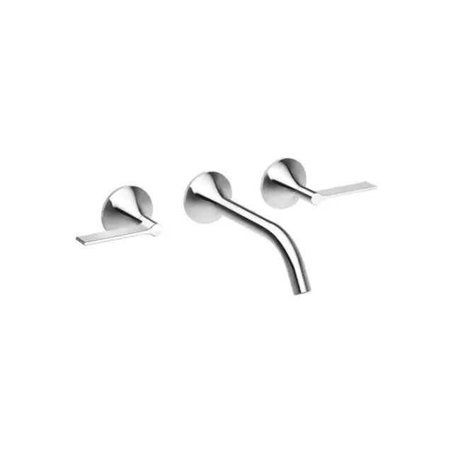 Dornbracht Vaia Смеситель для умывальника настенный, вылет 19 см, цвет: хром 36712819-00