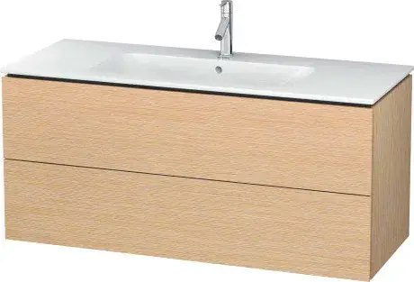Duravit L-Cube Тумба под раковину 122x48,1x55h см, цвет: дуб средиземноморский LC624307171