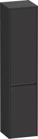 Duravit Ketho.2 Шкаф подвесной 40х36х176h см, цвет: графит суперматовый K21329R80800000
