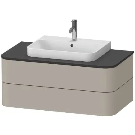 Duravit Happy D.2 Plus Тумба под консоль 100x55x40,8h см, цвет: серо-коричневый HP497106060
