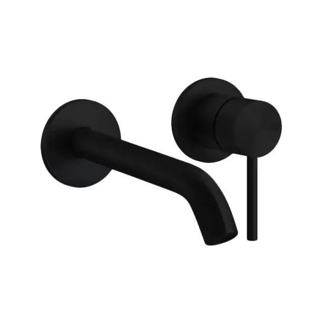 Gessi 316 Intreccio Смеситель для раковины встраиваемый внешняя часть, цвет: matte black 54186#299