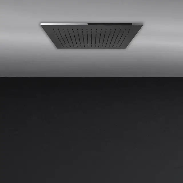 Gessi Mimi Встраиваемая часть для верхнего душа 35x35 см 3 вид струи, цвет: mirror steel 57807#238