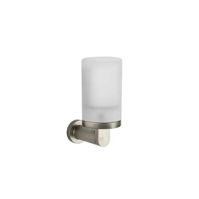 Gessi Emporio Стакан подвесной, стеклянный полупрозрачный, цвет: finox brushed nickel 38809#149
