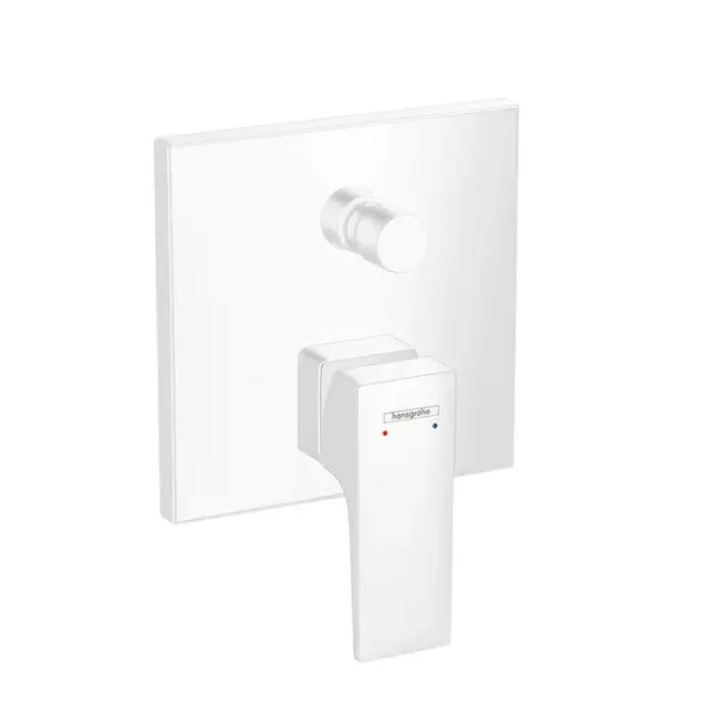 Hansgrohe Metropol Смеситель для ванны встраиваемый на 2 потребителя, цвет: матовый белый 32546700