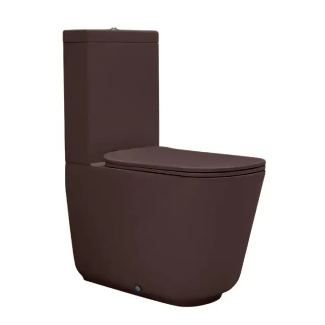 Kerasan Tribeca Бачок для унитаза моноблок, без механизма, цвет: Borgogna matt 378175 Borgogna matt