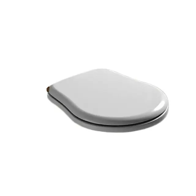 Kerasan Retro Крышка-сиденье для унитаза, крепление бронза, цвет: Bianco lucido 109301