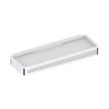 Keuco Plan Корзинка подвесная со встроенным стеклоочистителем, цвет: хром, белый 14959 010051