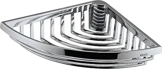 Keuco Universal Полка корзинка, угловая 26,4x18x4,7h см, цвет: хром 24944 010000