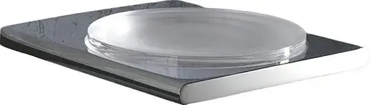 Keuco Edition 400 Мыльница со стеклянной чашей, подвесная, цвет: хром 11555 019000