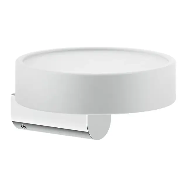 Gessi Rilievo Мыльница с керамической чашей, подвесная, цвет: chrome 59501#031