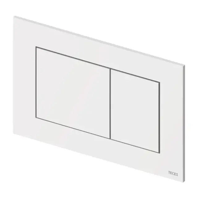 Tece Now Кнопка смыва для унитаза с антибактериальным покрытием, пластик, цвет: белый 9240405