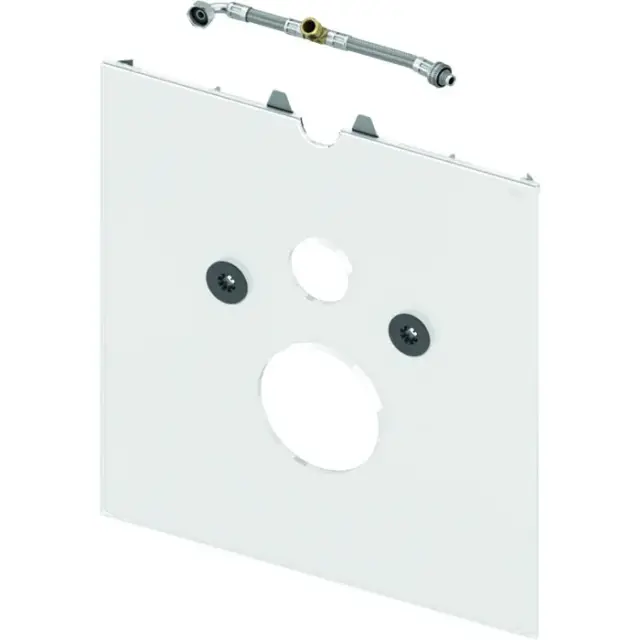 Tece Lux Нижняя панель из стекла для унитаза-биде, цвет: белый глянцевый 9650102