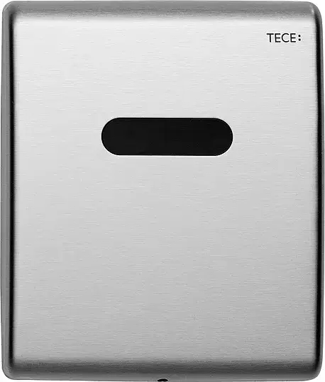 Tece Planus Кнопка смыва для писсуара, металл, бесконтактная, цвет: нержавеющая сталь, сатин 9242352