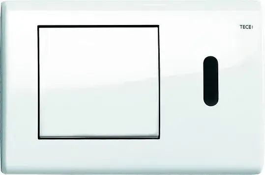 Кнопка смыва Tece Planus 6 V-Batterie белая 9240361