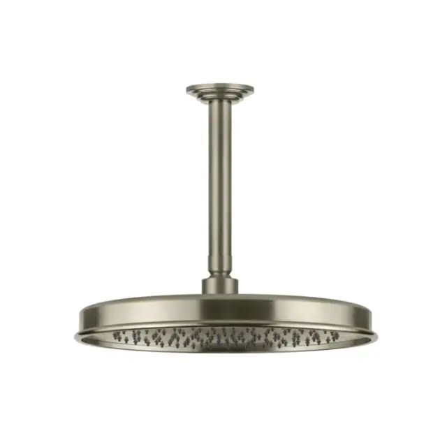 Gessi Venti20 Верхний душ d32,8 см, 1 вид струи, кронш. потол. 29,3 см, цвет: finox brushed nickel 65153#149