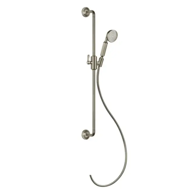 Gessi Venti20 Душевой гарнитур: ручной душ, штанга 86,5 см, шланг 150 см, цвет: finox brushed nickel 65144#149