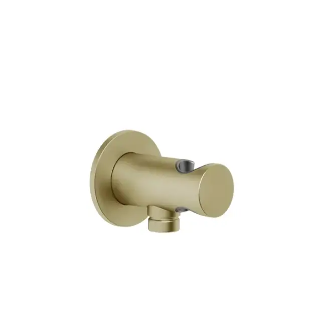 Gessi Шланговое подключение с держателем для душа, цвет: brushed brass PVD 63461#727