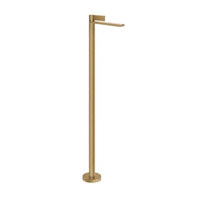Gessi Inverso Diamantato Смеситель для раковины напол., излив 108,7см, цвет: warm bronze brushed PVD 73695#726
