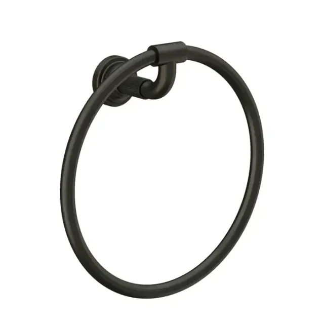 Gessi Venti20 Полотенцедержатель кольцо d22,2 см, подвесной, цвет: aged bronze 65509#187