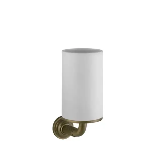 Gessi Venti20 Стакан подвесной, композитный, цвет: antique brass 65407#713