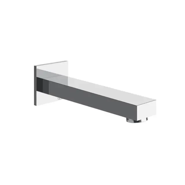 Gessi Inverso Rigato Излив настенный для ванны 18 см, цвет: chrome 73103#031