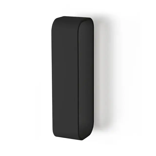 Decor Walther Black Stone Полотенцедержатель для гостевых полотенец, подвесной, цвет: черный матовый 0975760