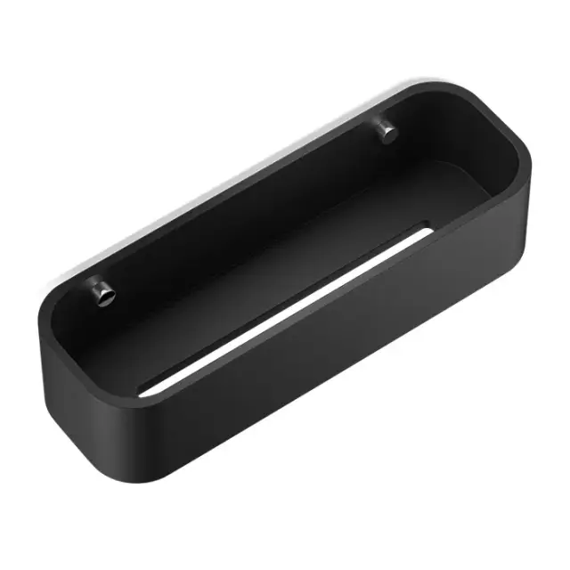 Decor Walther Black Stone DCT30 Полка из искусственного камня 30x7 см, подвесная, цвет: черный/хром 0973864