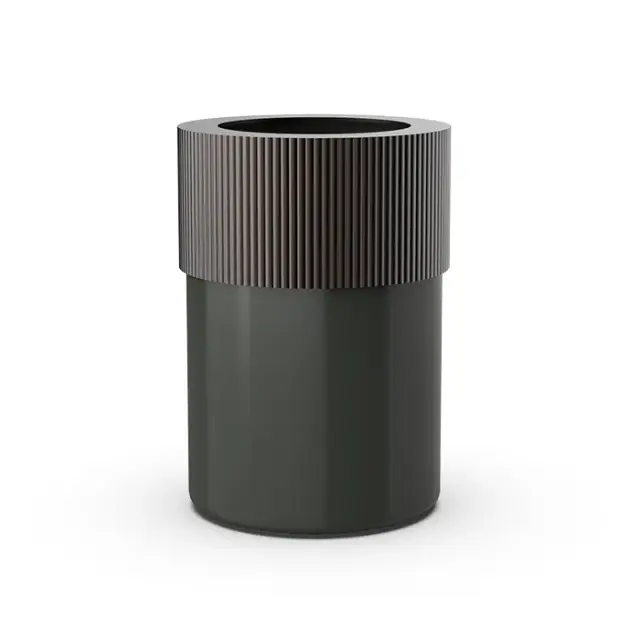 Decor Walther Of.Line BEOD Корзина для бумаги настольная d21x30h см, цвет: mocca/moor 0670849