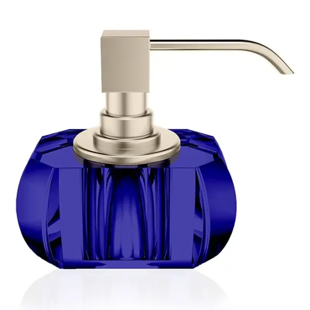 Decor Walther Kristall BMD Дозатор для мыла, с колбой из хруст. стекла, цвет: nickel satin 0939195