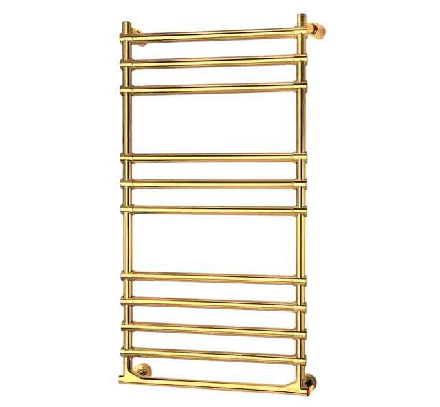 Margaroli Sole 514/11 Полотенцесушитель электрический 53х99h (int 47), выкл. справа, цвет: gold 5144711GOB